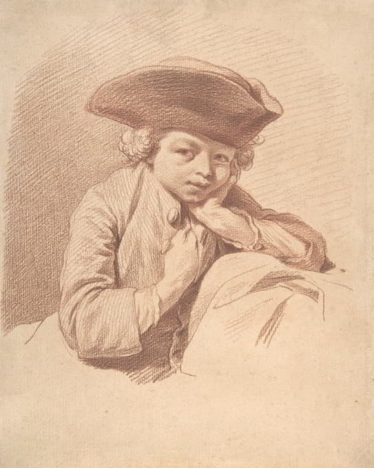 Georg Friedrich Schmidt - Portrait of a Boy