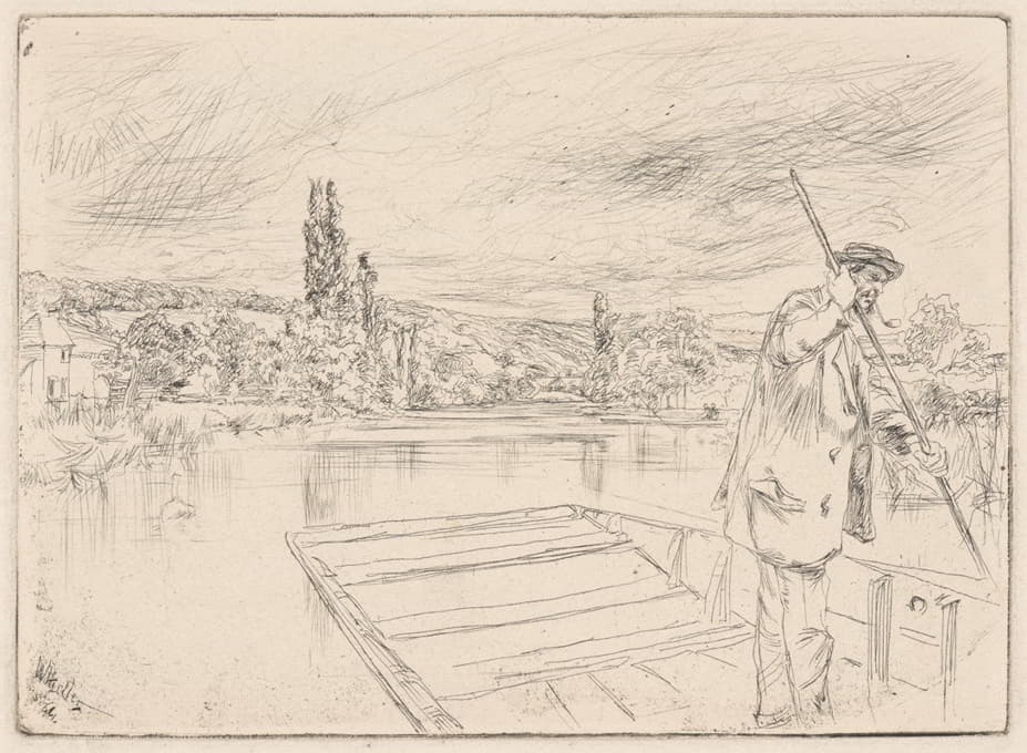 James Abbott McNeill Whistler - The Punt
