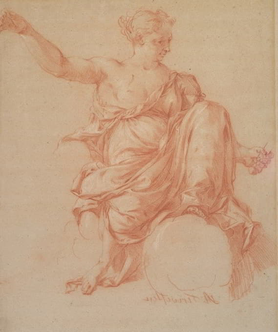 Augustin Terwesten - Study for an Allegory