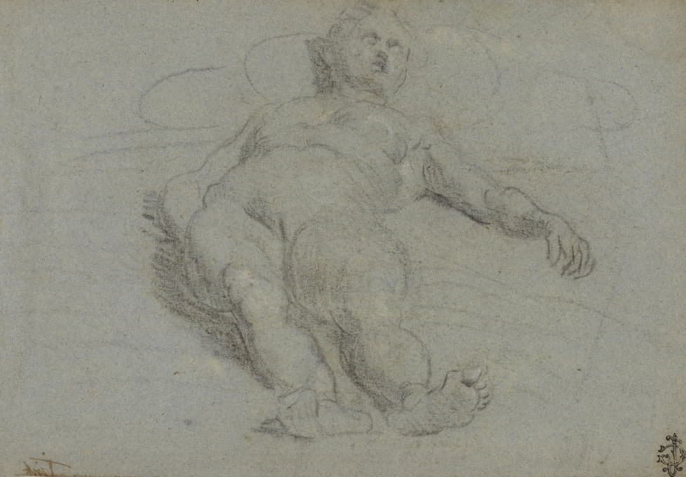 Domenico Tintoretto - Reclining Female Nude early
