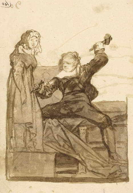 Francisco de Goya - Pygmalion and Galatea