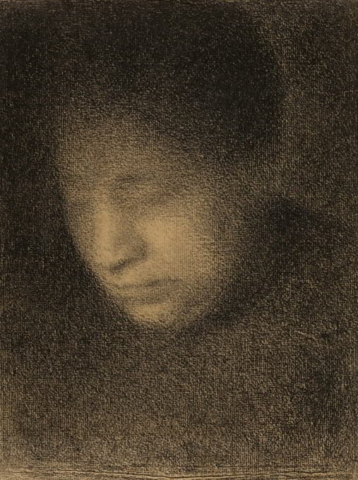 Georges Seurat - Madame Seurat, the Artist’s Mother (Madame Seurat, mère)