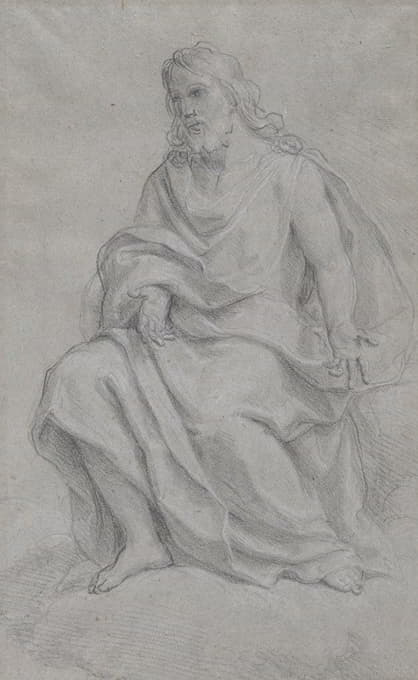 Giacomo Zoboli - Study for the Figure of Christ
