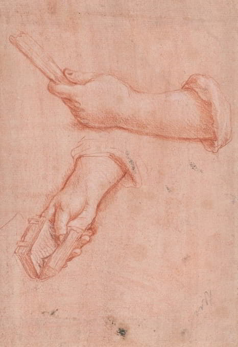 Jacob de Wit - Study of Two Hands