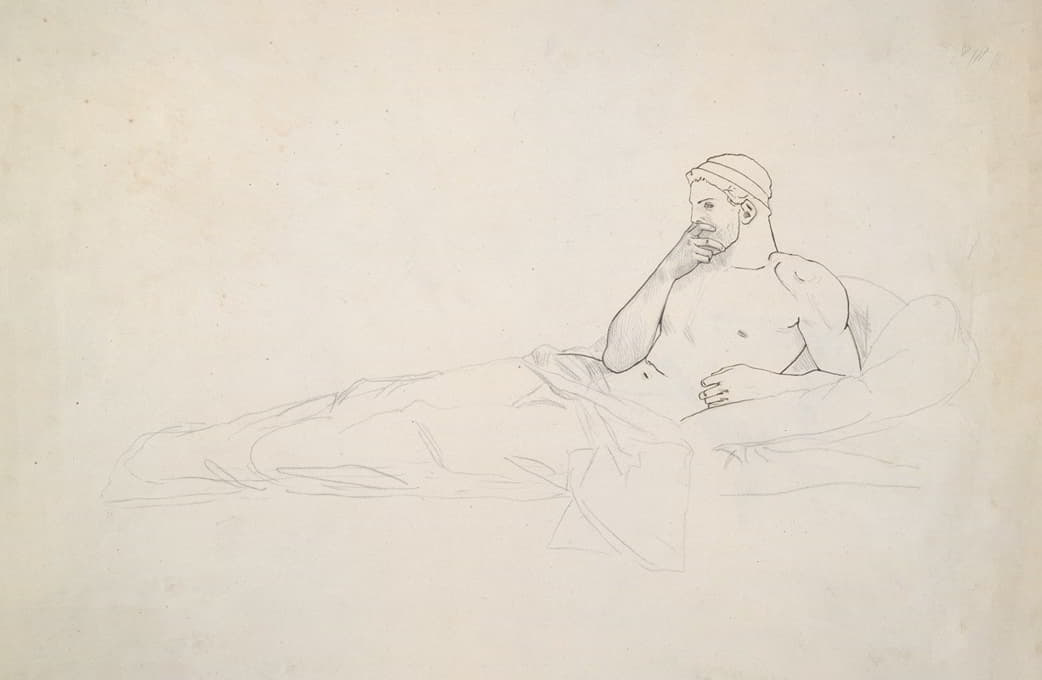 Jean-Léon Gérôme - Study for King Candaules