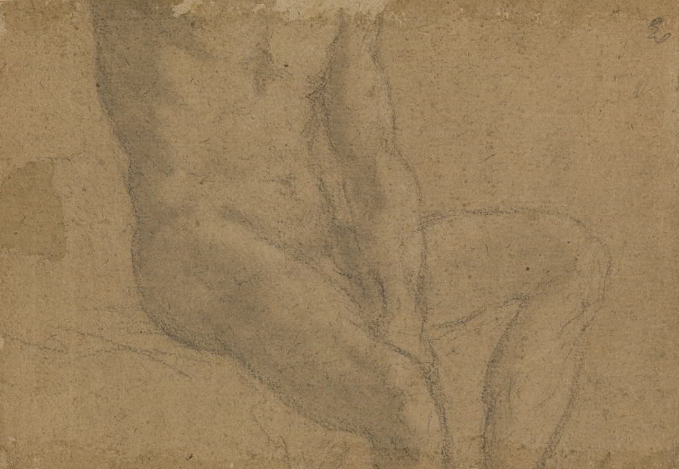 Jean-Baptiste-Siméon Chardin - Study of a Male Nude