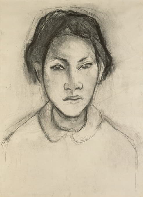 Paul Gauguin - Head of a Tahitian Woman