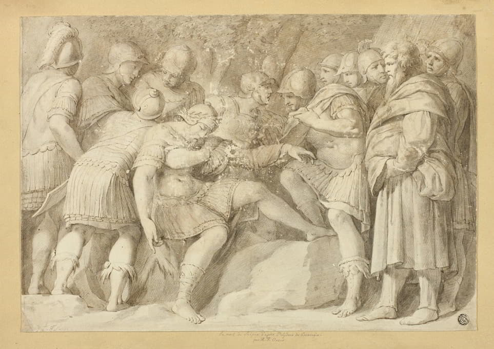 Adam Friedrich Oeser - The Death of Scipio