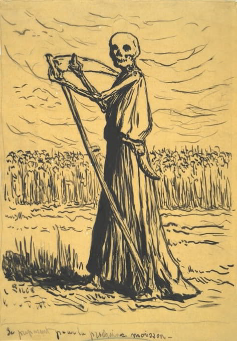 Maximilien Luce - Death as a Reaper
