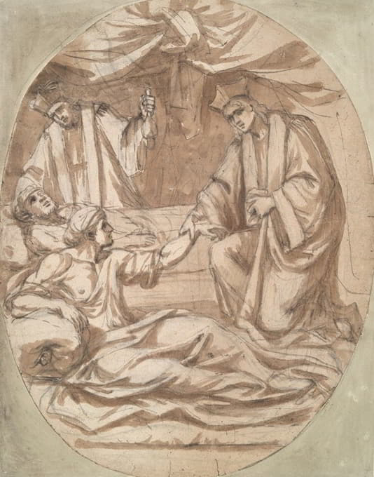 Anonymous - Two Cardinals Treating Two Patients
