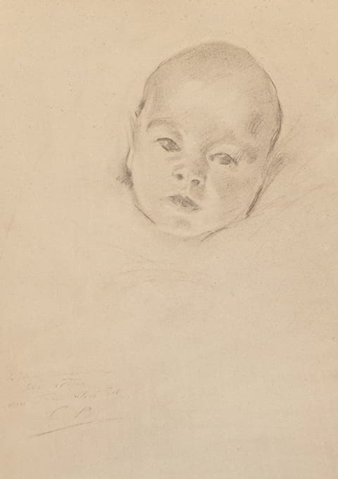 Cecilia Beaux - Portrait of Joseph B. Thomas IV as an Infant