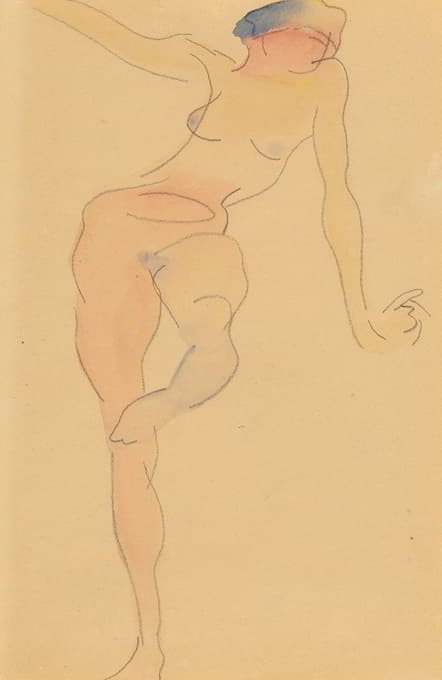 Charles Demuth - Female Nude