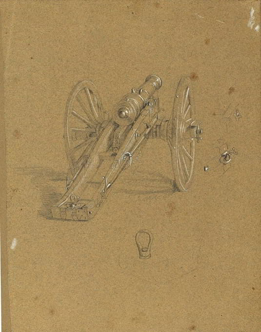 拉菲特与迫击炮研究“艺术家之友解决奥斯蒂亚附近米歇尔堡的火炮射击”