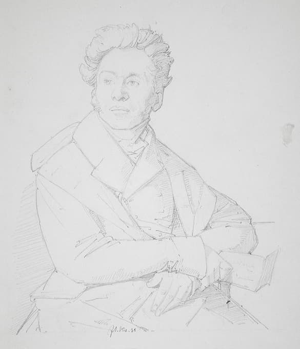 Johannes Samuel Otto - Portrait of a Man