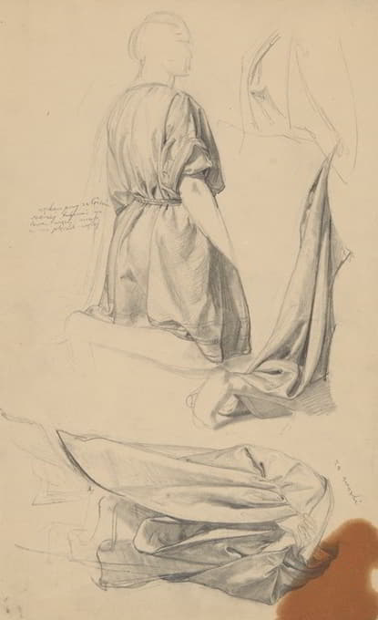 尼哥底母长袍对“埋葬”绘画的悬垂性研究