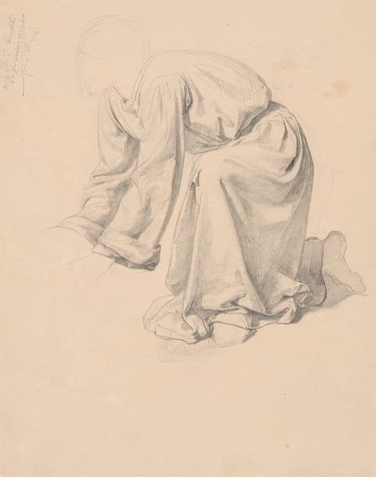 阿里马太的约瑟夫的长袍对“埋葬”这幅画的研究