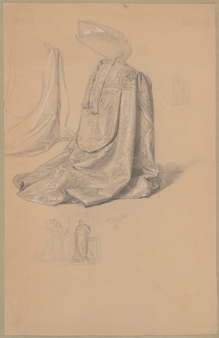 《圣母玛莉的无玷受孕》画中的庇护九世形象研究