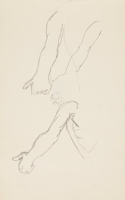 Adolf Sternschuss - szkice rąk