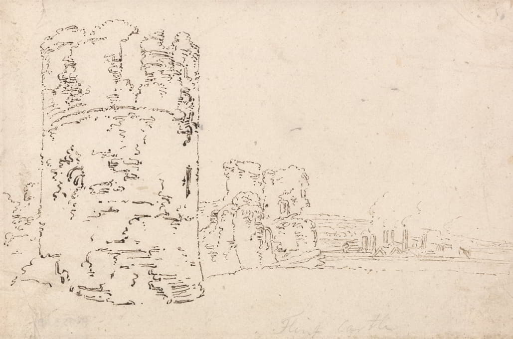 Thomas Girtin - Flint Castle