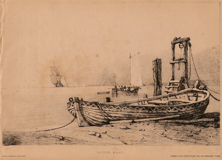 Samuel Prout - Dutch Boat