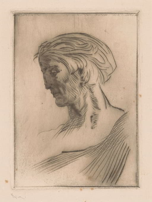 Willem van Konijnenburg - Portret van een onbekende man