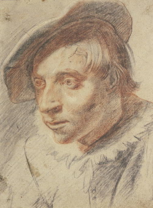 Frans Hals - Brustbild eines Bauern mit Kappe