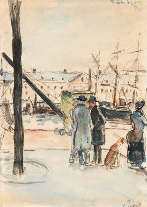 Camille Pissarro - Les Quais À Rouen