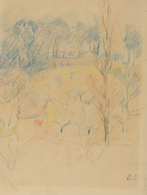 Berthe Morisot - Spring Landscape