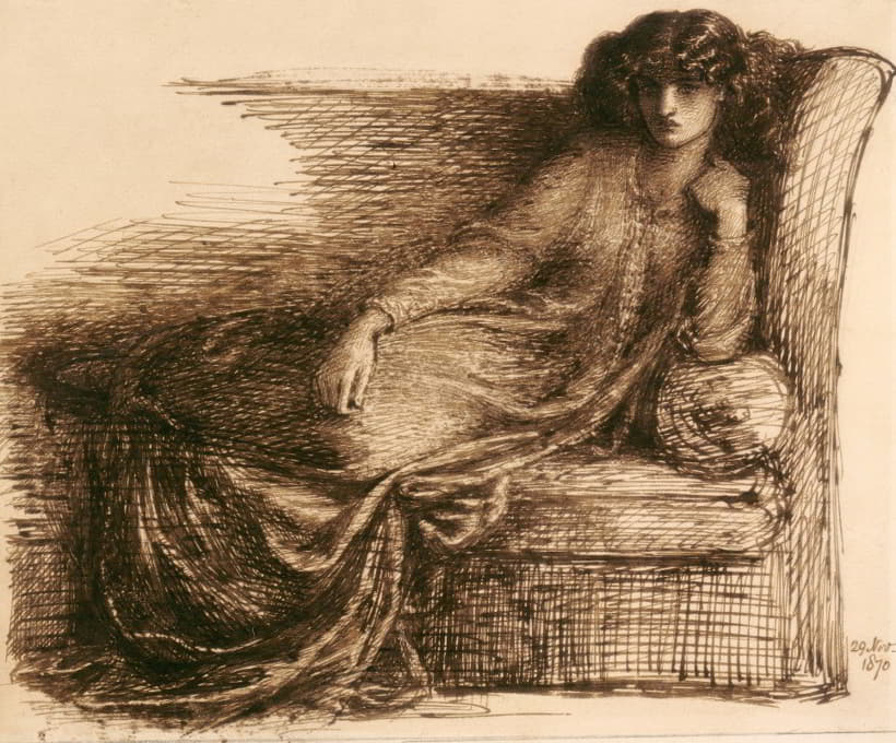 Dante Gabriel Rossetti - Jane Morris