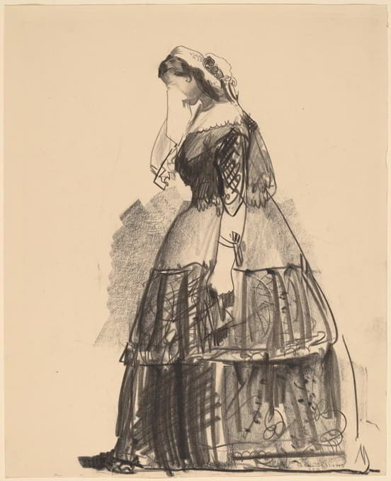 1860年的夫人-女演员