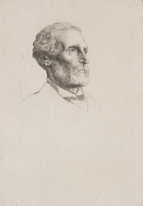 Alphonse Legros - Sir Frederick W. Burton