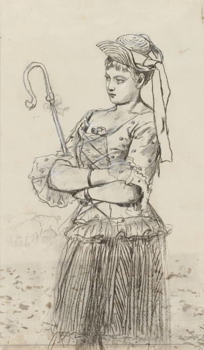 Winslow Homer - Shepherdess