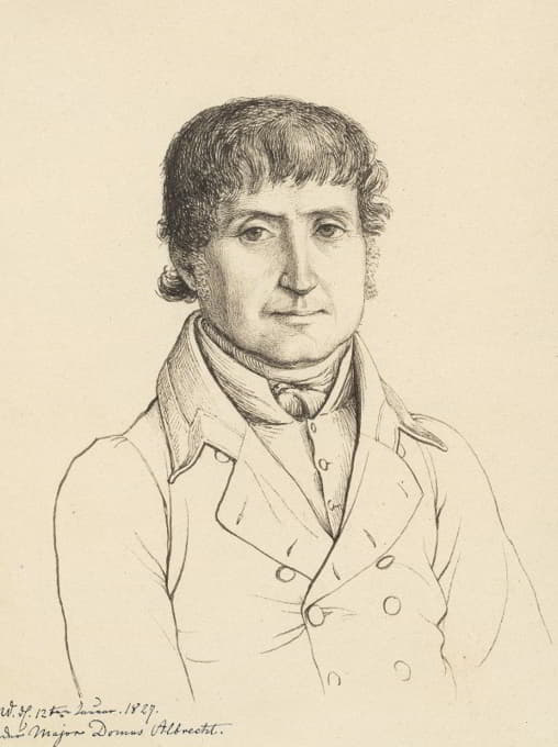 Gerhard Wilhelm von Reutern - Majordomo Albrecht