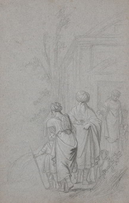 Pieter Fransz. de Grebber - Abraham Casting Out Hagar and Ishmael