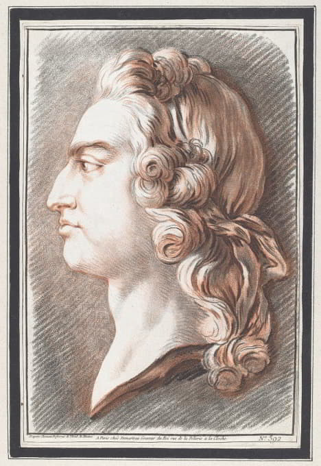 Gilles Demarteau the Elder - Louis XV