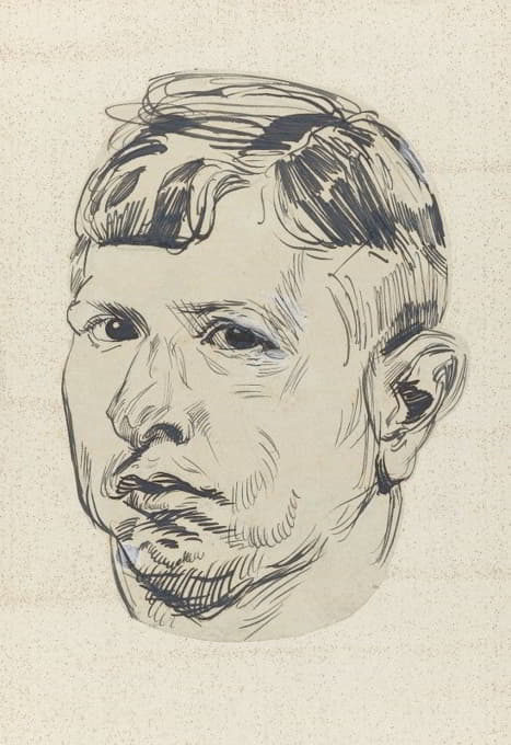 Martin Monnickendam - Zelfportret van Martin Monnickendam