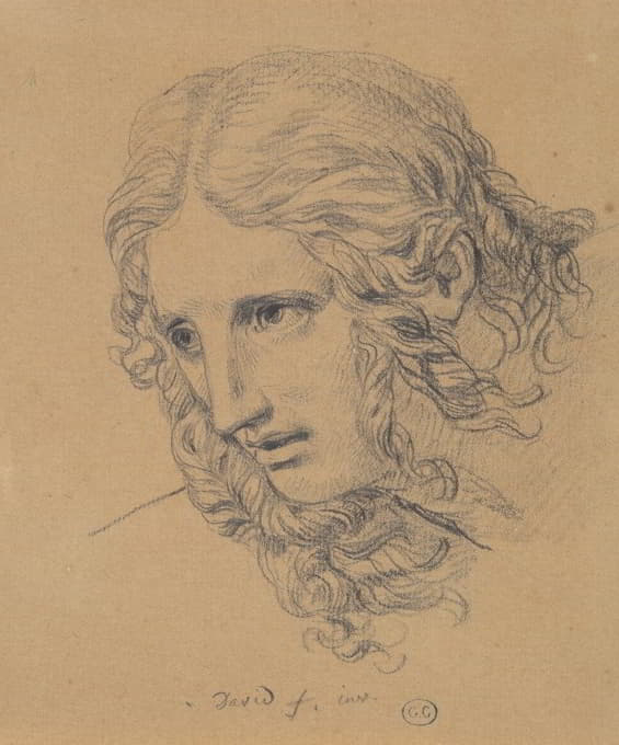 Pierre-Jean David d'Angers - Head of a Young Woman (Terror)