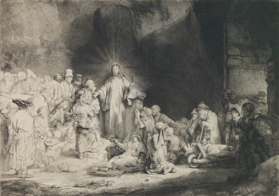 Rembrandt van Rijn - The Hundred Guilder Print