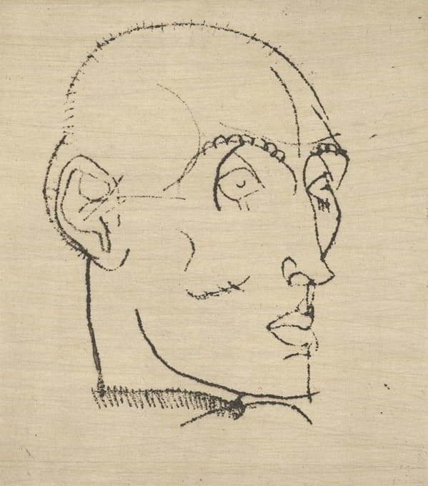 Egon Schiele - Portrait of a Man