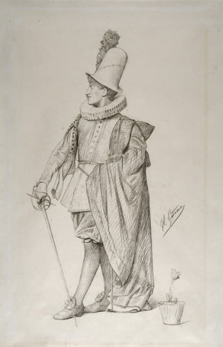 Jean-Léon Gérôme - Dutch Cavalier
