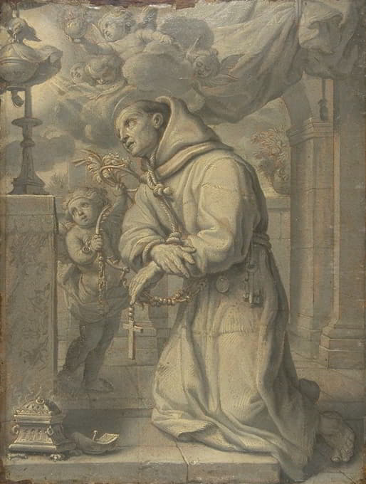Claude François - St. Paschal Baylon Adoring the Blessed Sacrament