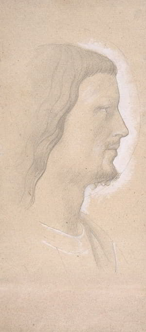 圣人头像（右侧侧面图），Fra Angelico之后