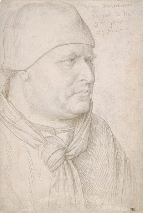 Jean Fouquet - Portrait of an Ecclesiastic