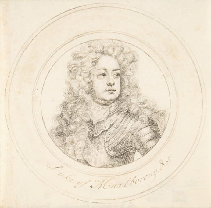 马尔伯勒第一公爵约翰·丘吉尔画像