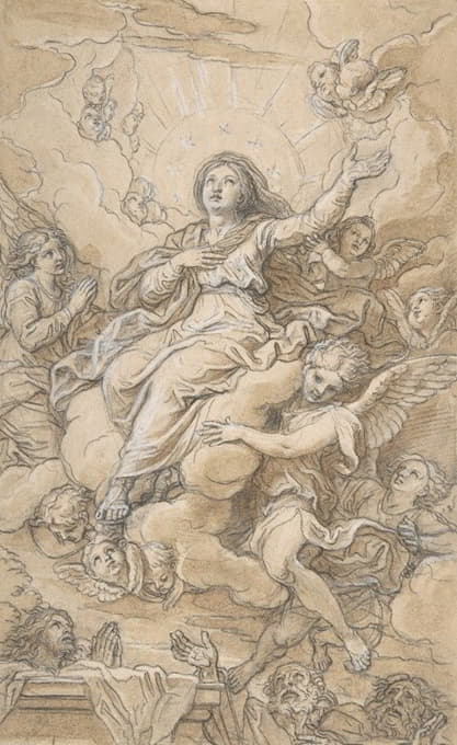 Michel Corneille the younger - The Assumption of the Virgin