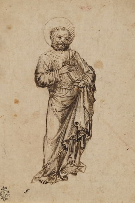 Michele Giambono - Standing Apostle or Saint