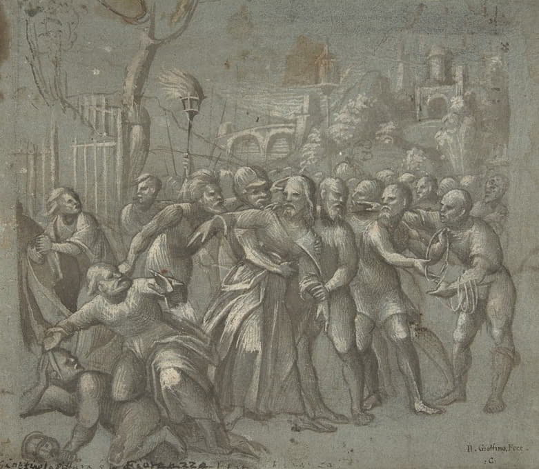Niccolò Giolfino - The Arrest of Christ