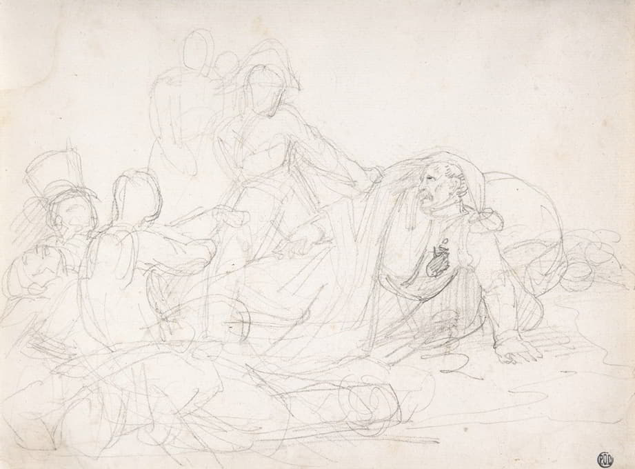 Théodore Géricault - Fallen Soldiers
