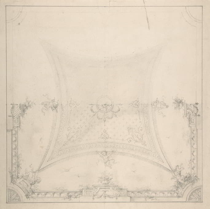 Charles Monblond - Designs for Ceiling