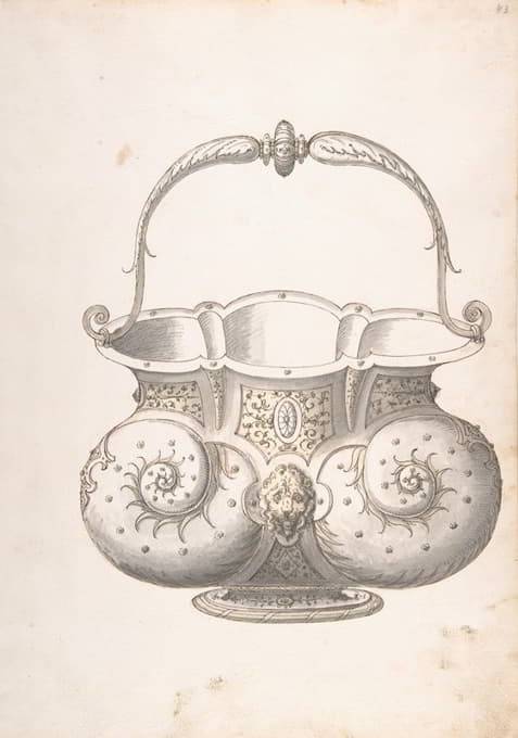Erasmus Hornick - Design for a Bucket
